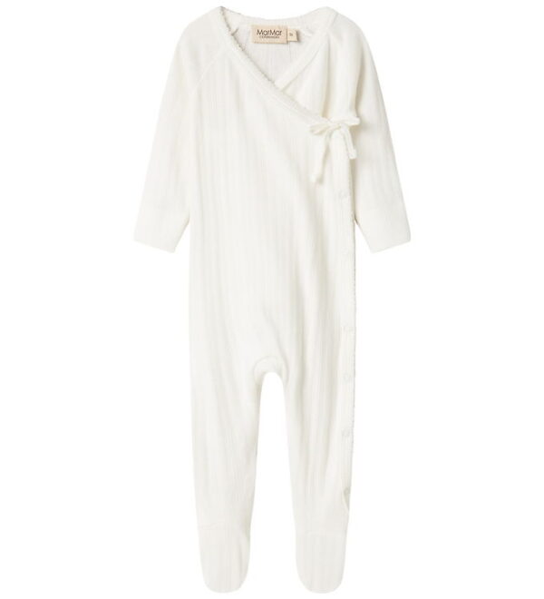 MarMar Heldragt m. Fødder - Rubetta - Rib - Gentle White