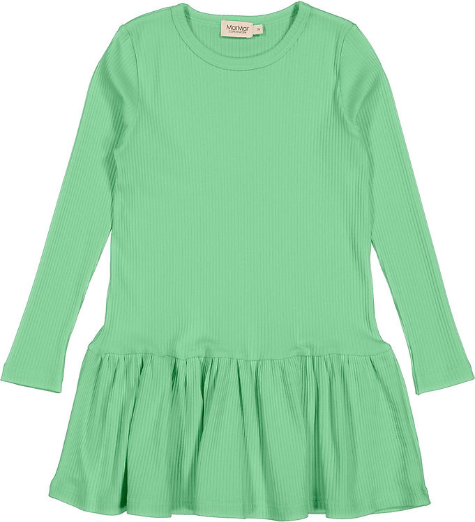 MarMar Kjole - Rib - Modal - Diro - Cale Green