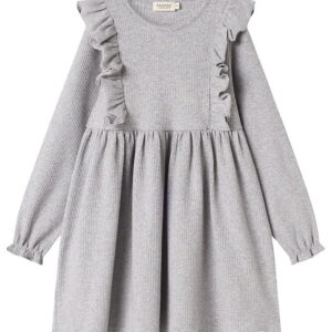 MarMar Kjole - Rib/Modal - Dikte - Light Grey Melange