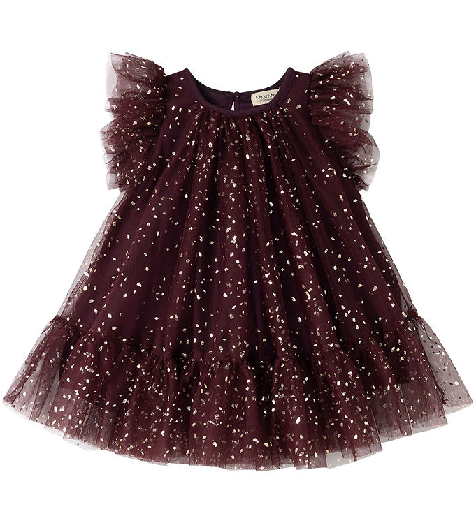 MarMar Kjole - Tyl - Daya - Deep Mulberry