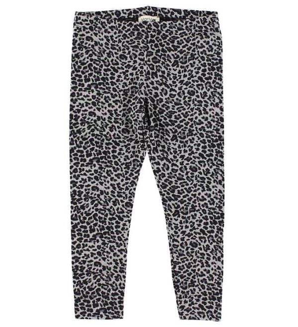 MarMar Leggings - Grå Leopardprint