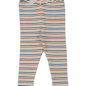 MarMar Leggings - Modal - Rib - Stripe Mix