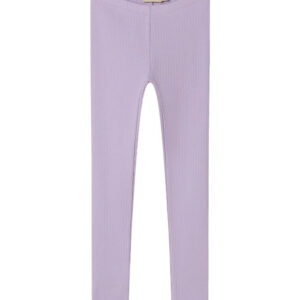MarMar Leggings - Rib - Bomuld/Modal - Lilacs