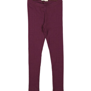 MarMar Leggings - Rib - Modal - Deep Mulberry