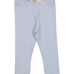 MarMar Leggings - Rib - Modal - Fresh Air Melange