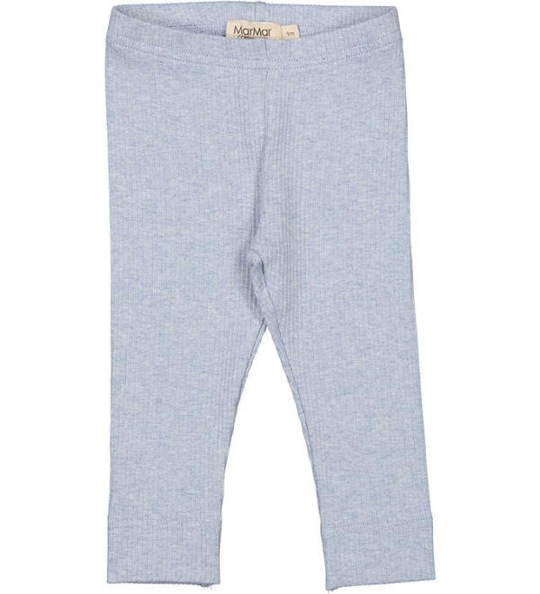 MarMar Leggings - Rib - Modal - Fresh Air Melange