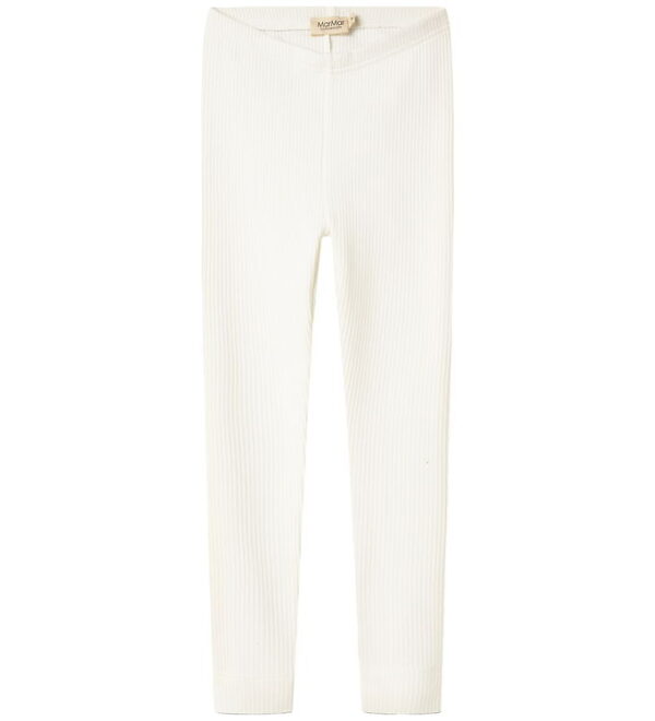 MarMar Leggings - Rib - Modal - Gentle white
