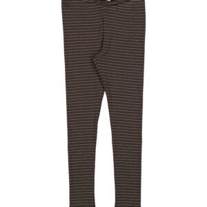 MarMar Leggings - Rib - Modal - Nori Green Stripe