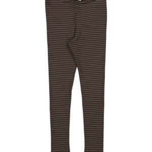 MarMar Leggings - Rib - Modal - Nori Green Stripe