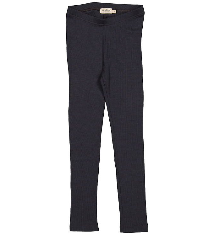 MarMar Leggings - Rib - Uld - Night