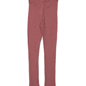 MarMar Leggings - Uld - Berry Blend m. Hulmønster