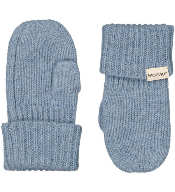 MarMar Luffer - Uld - Strik - Alvilda Baby - Monsoom Blue Melang