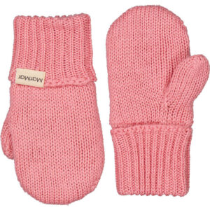 MarMar Luffer - Uld/Bomuld - Strik - Alvilda - Raspberry