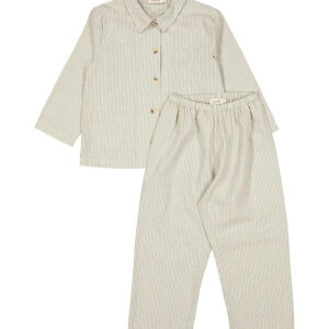 MarMar Nattøj - Pajama - Blue Stone Stripe