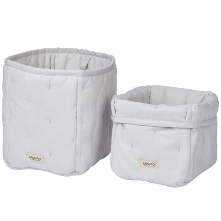 MarMar Opbevaringskurve - 2-pak - 25x17/20x15 cm - Morning Dew