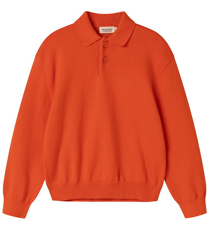 MarMar Polobluse - Strik - Grapefruit