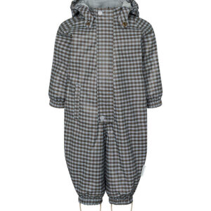 MarMar Regndragt m. Fleece - PU - Orion - Espresso Check