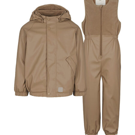 MarMar Regntøj m. Fleece - PU - Obo - Sepia Brown