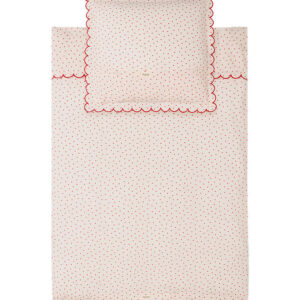 MarMar Sengetøj - Baby - Scallop - Happy Hearts