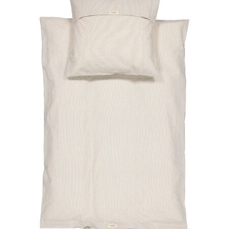 MarMar Sengetøj - Junior - Blue Stone Stripe