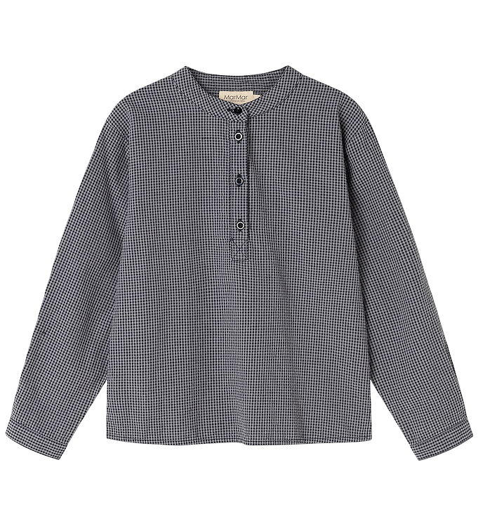 MarMar Skjorte - Tokyo - Pigeon Blue Check