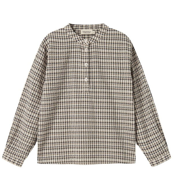 MarMar Skjorte - Tokyo - Pilot Navy Check