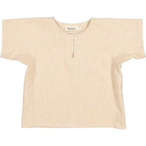 MarMar Skjorte k/æ - Tomba - Dijon Stripe