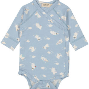 MarMar Slå-Om Body l/æ - Modal - Belito - Blue Moomin