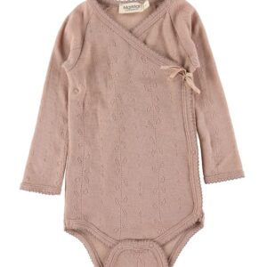 MarMar Slå-om Body l/æ - Belita - Uld - Burnt Rose - 44 - MarMar Body L/Æ