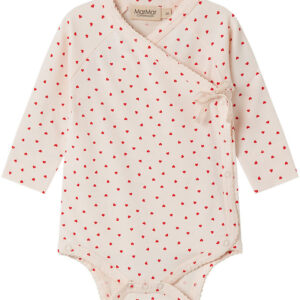 MarMar Slå-om Body l/æ - Bomuld/Modal - Belita - Happy Hearts