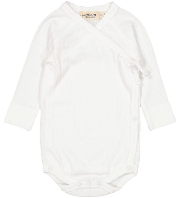 MarMar Slå-om Body l/æ - Modal - Belita - Gentle White