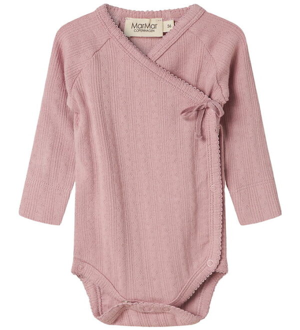 MarMar Slå-om Body l/æ - Rib - Belita - Soft Berry