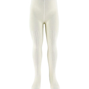 MarMar Strømpebukser - Hulmønster - Pointelle - Gentle White