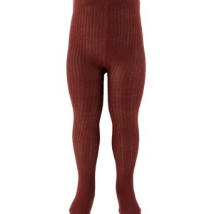 MarMar Strømpebukser - Rib - Dark Ruby
