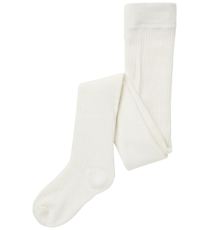 MarMar Strømpebukser - Rib - Gentle White