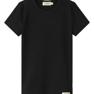 MarMar T-shirt - Rib - Modal - Noos - Sort