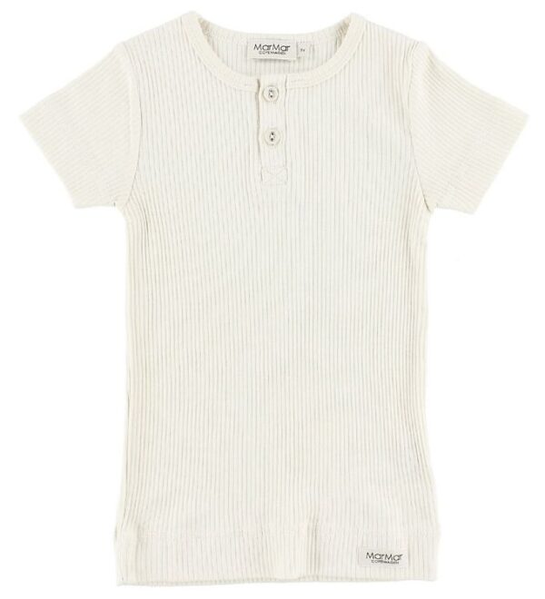 MarMar T-shirt - Rib - Modal - Offwhite