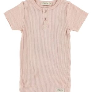 MarMar T-shirt - Rib - Modal - Rosa - 1 år (80) - MarMar T-Shirt