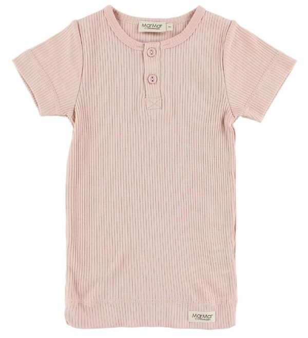 MarMar T-shirt - Rib - Modal - Rosa - 1 år (80) - MarMar T-Shirt