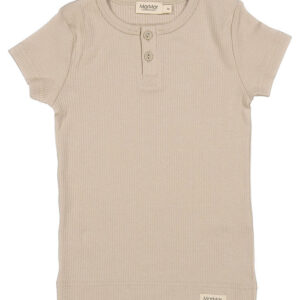 MarMar T-shirt - Rib - Modal - Stone Wall
