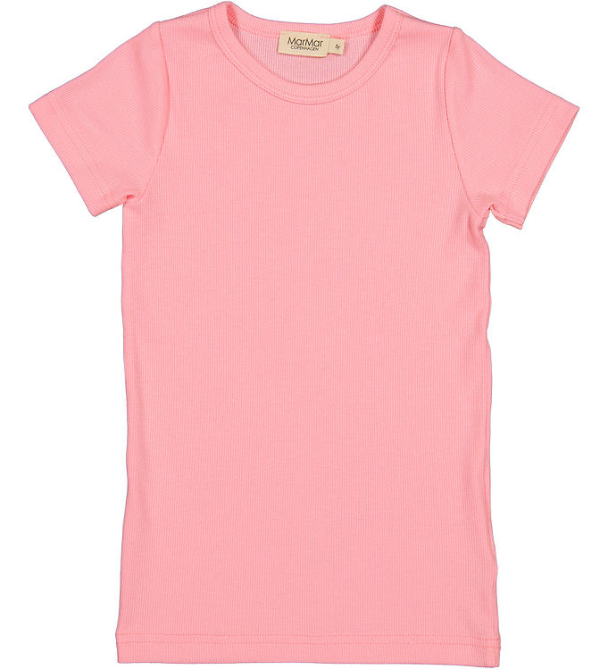 MarMar T-shirt - Rib - Modal - Tago - Pink Blossom