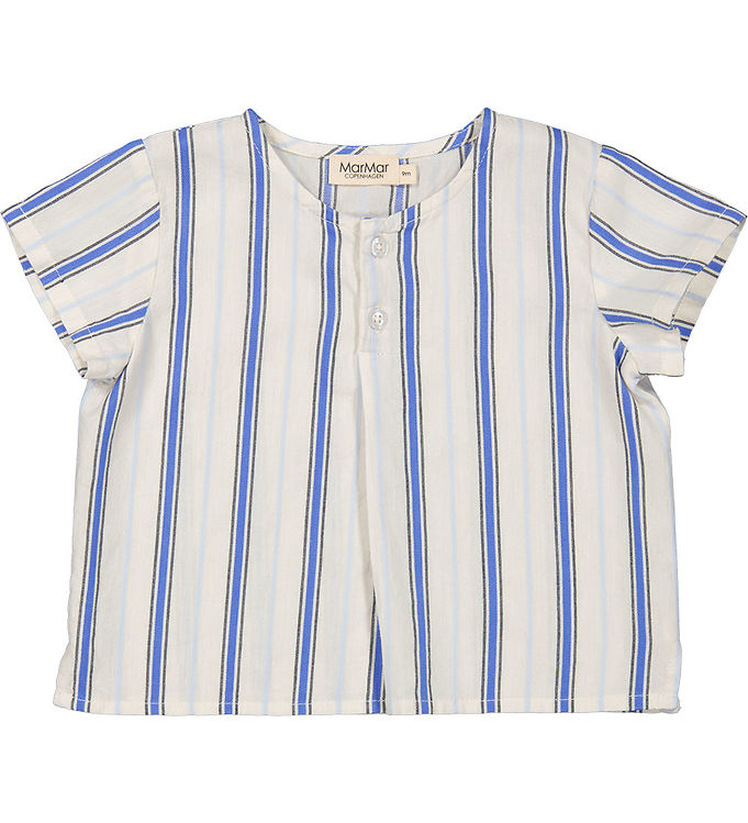 MarMar T-shirt - Tero - Chambray Stripe