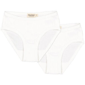 MarMar Underbukser - 2-pak - Rib - Gentle White