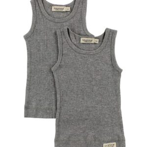 MarMar Undertrøjer - 2-pak - Gråmeleret