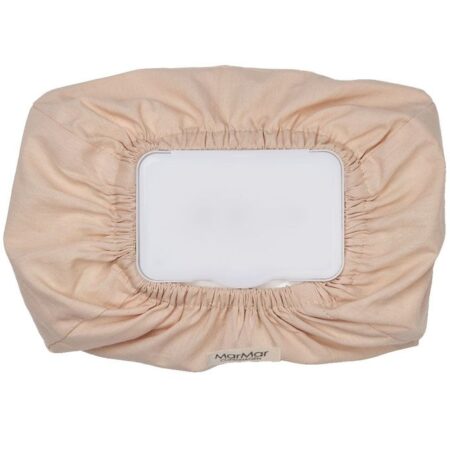 MarMar Vådserviet Etui - 20x12 cm - Beige Rose
