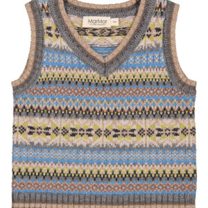 MarMar Vest - Strik - Uld - Taj B - Fair Isle