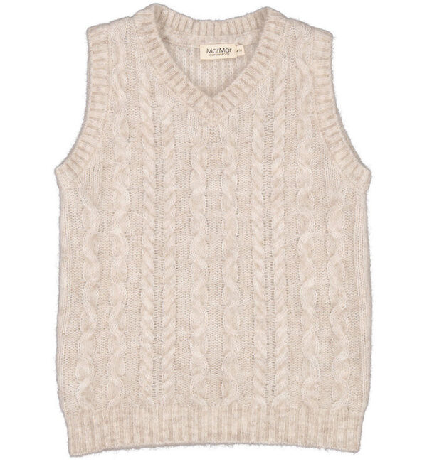 MarMar Vest - Uld - Taj - Cashew Melange