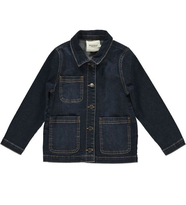 Marmar Denimjakke - Jona - Dark Indigo - 3 år (98) - MarMar Cardigan