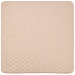 Marmar Tæppe - Quiltet - 120x120 - Alida - Beige Rose - OneSize - MarMar Tæppe