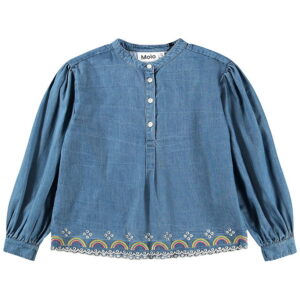 Molo BSkjortebuse - Denim - Reanna - Wonder Rainbow